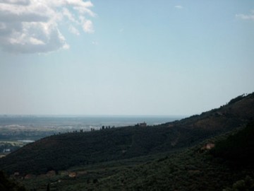 Ausblick vom Berg in die Weite